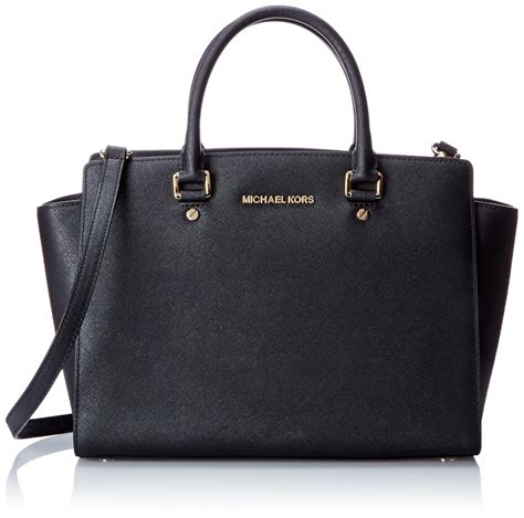 michael kors sac selma noir|Michael Kors selma satchel.